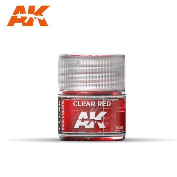 Ak-Interactive: Real Colors - Clear Red 10Ml