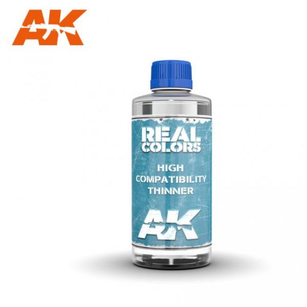 Ak-Interactive: Real Colors Auxiliary - Thinner 200Ml