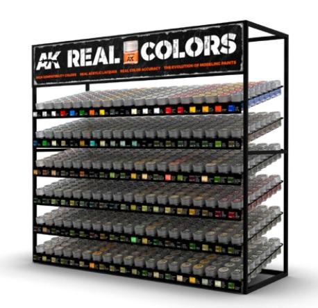 Ak-Interactive: Real Colors Afv & Sstandard Rack [Retail Only]