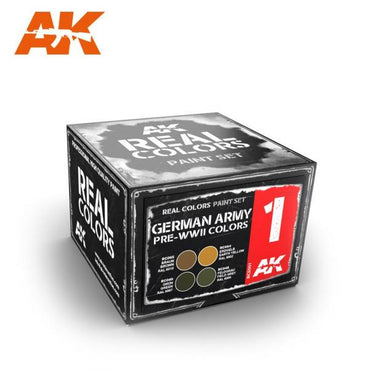 Ak-Interactive: Real Colors - German Army Pre-Wwii Colors Set