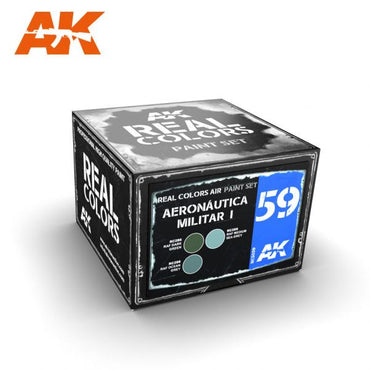 Ak-Interactive: Real Colors - Aeronã¡Utica Militar I Colors Set