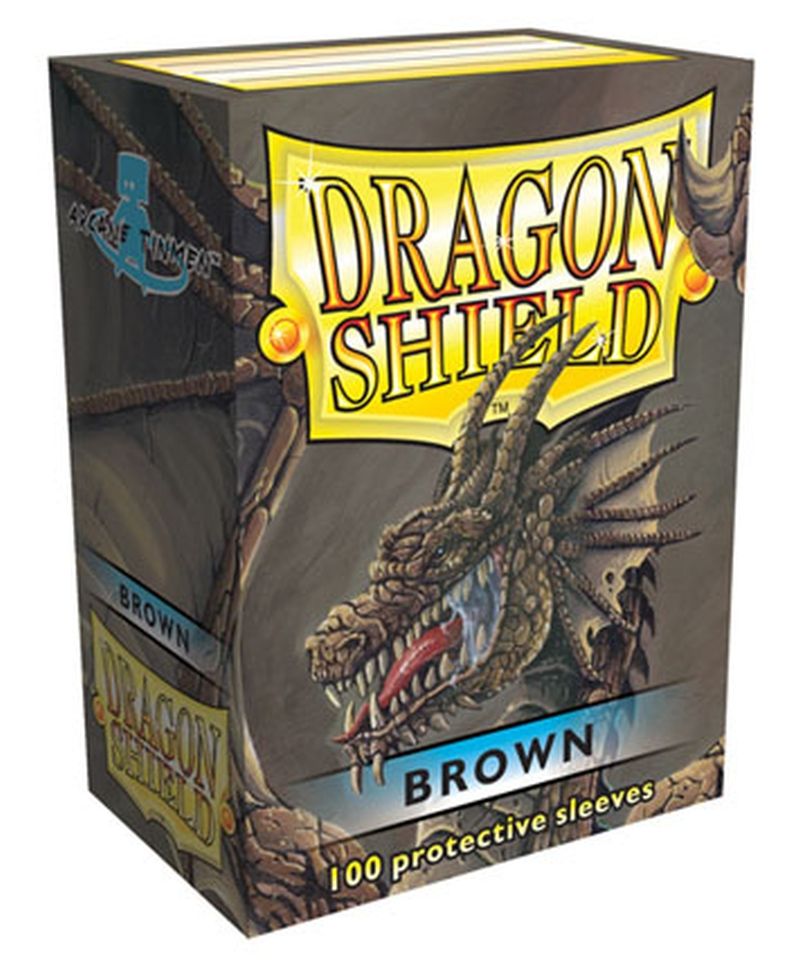 Dragon Shield Sleeves Brown (100)