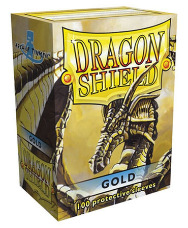 Dragon Shield Sleeves Gold (100)
