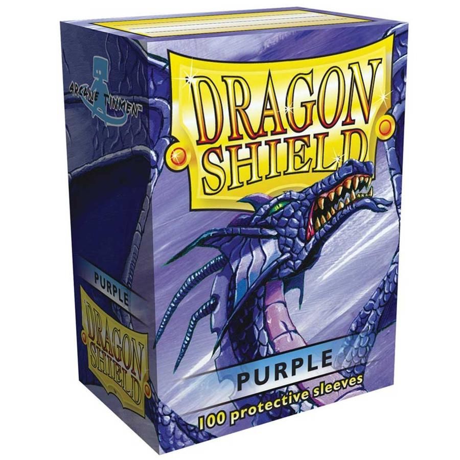 Dragon Shield Sleeves Matte Purple (100)