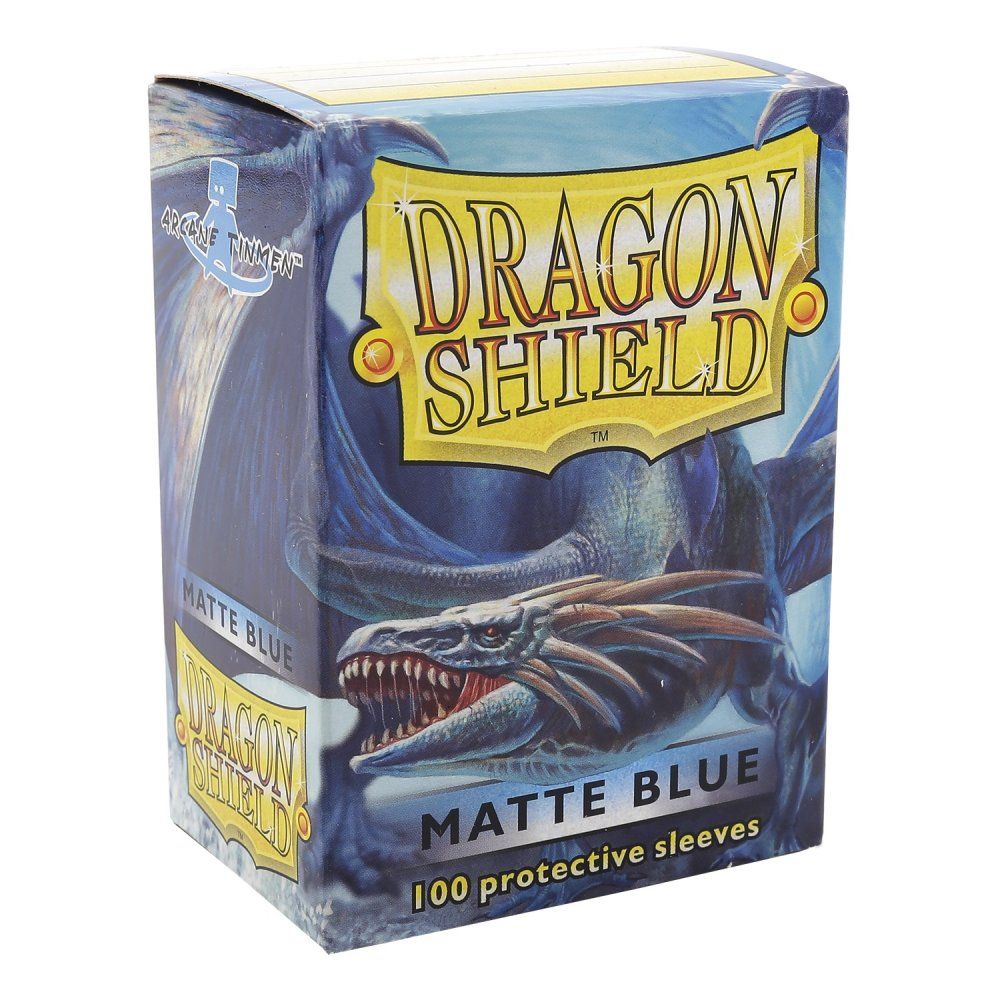 Dragon Shield Sleeves STD Matte Blue (100)