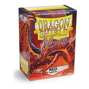 Dragon Shield Sleeves STD Matte Red (100)