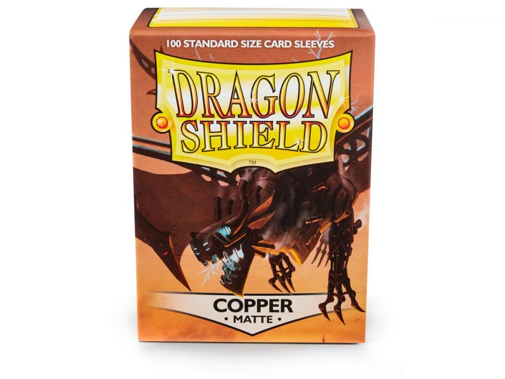 Dragon Shield Sleeves Copper Matte (100)