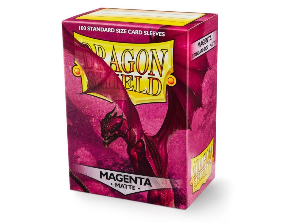 Dragon Shield Sleeves Magenta Matte
