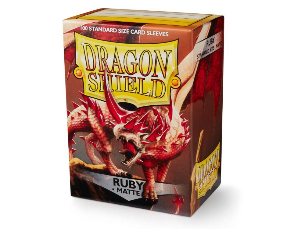 Dragon Shield Sleeves Ruby Matte