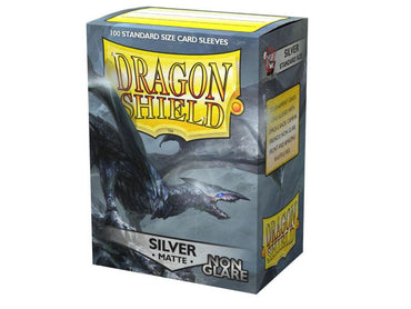 Dragon Shield Sleeve Non Glare Silver (100)