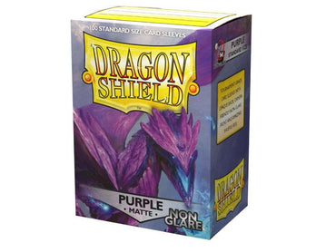 Dragon Shield Sleeve Non Glare 100 Purple