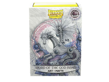 Dragon Shield Sleeve Matte Art - Word of the God Hand