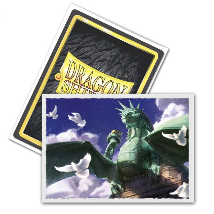 Dragon Shield Sleeve Matte Art - Dragon of Liberty