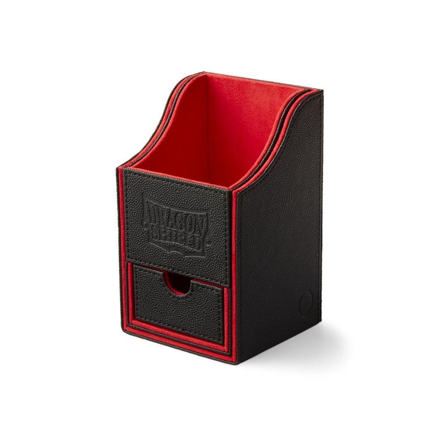 Dragon Shield Nest Deck Box Black/ Red