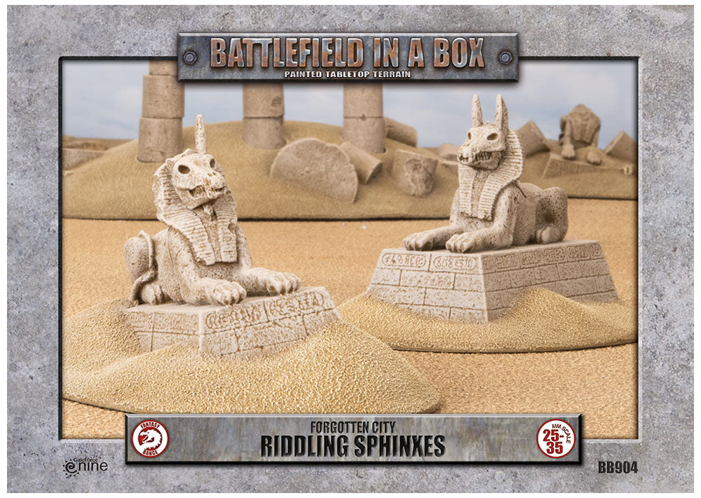 Forgotten City - Riddling Sphinxes (x2) - 30mm