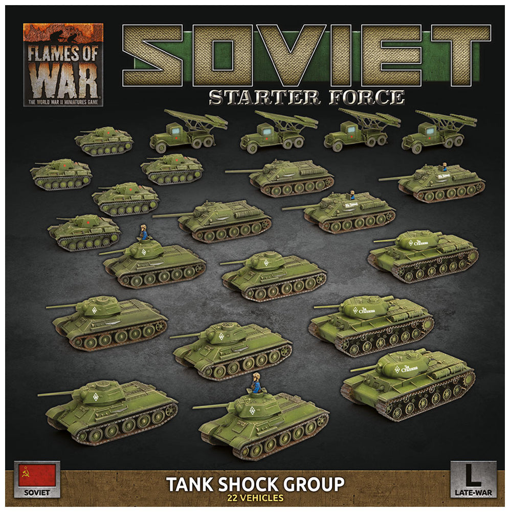 Flames of War: Soviet Starter Force Tank Shock Group
