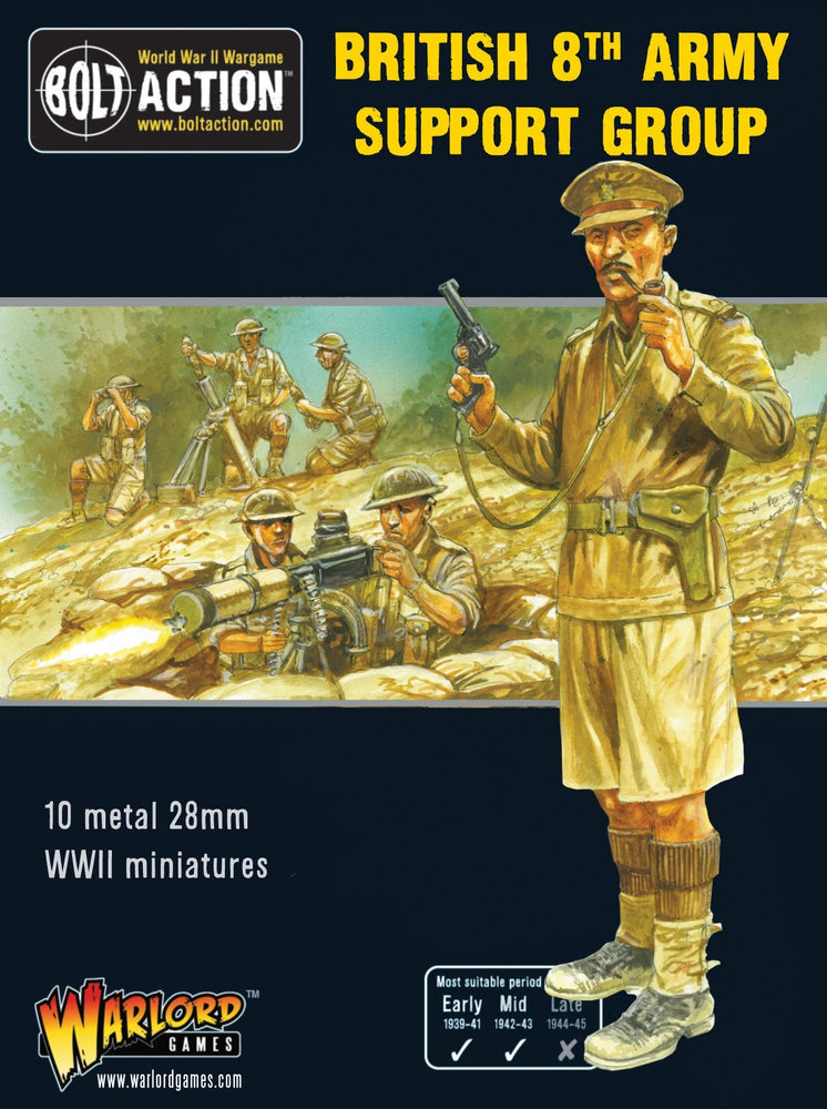 Bolt Action: British 8th Army Support Group
