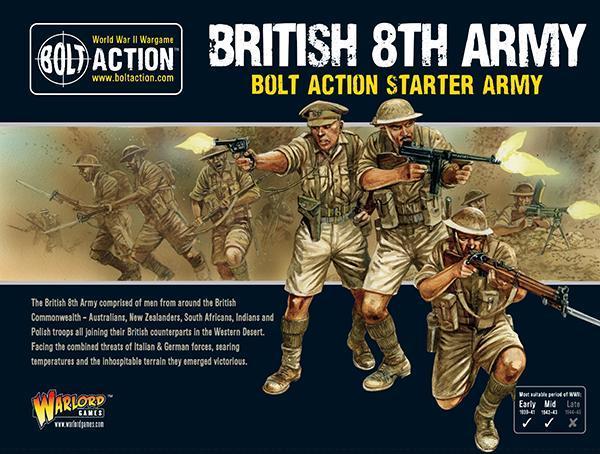 Bolt Action: British 8th Army Starter Army