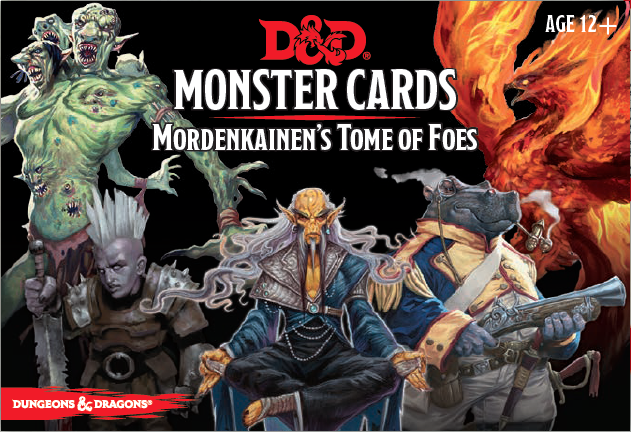D&D: Monster Cards Mordenkainens Tome of Foes