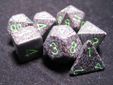 Chessex Dice Sets: Earth Poly 7-dice Cube