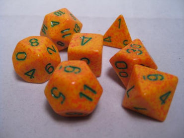 Chessex Dice Sets: Lotus Poly 7-dice Cube