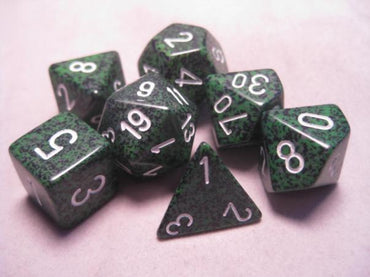 Chessex Dice Sets: Speckled Recon Poly 7-dice Cube