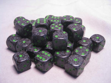 Chessex Dice Sets: Earth Speckled 12mm d6 (36)