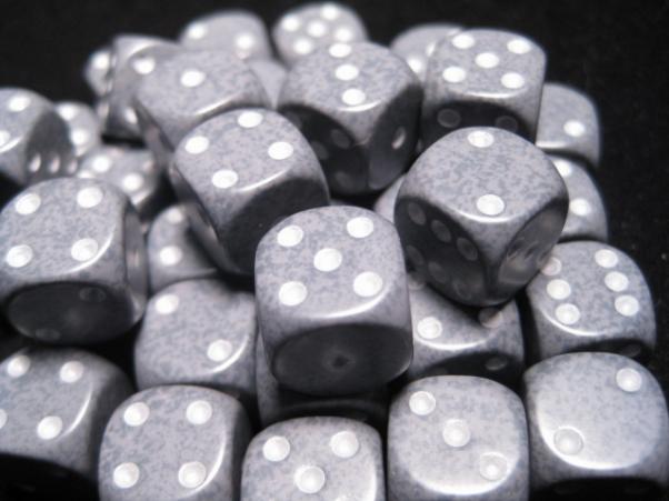 Chessex Dice Sets: Hi Tech Speckled 12mm d6 (36)