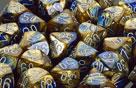 Chessex Dice Sets: Blue-Gold/White Gemini d10 Set (10)