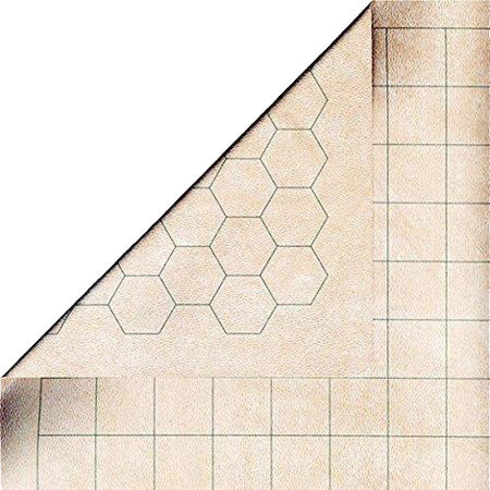 Chessex Reversible Megamat 1.5" Square & 1.5" Hex (34.5" x 48")