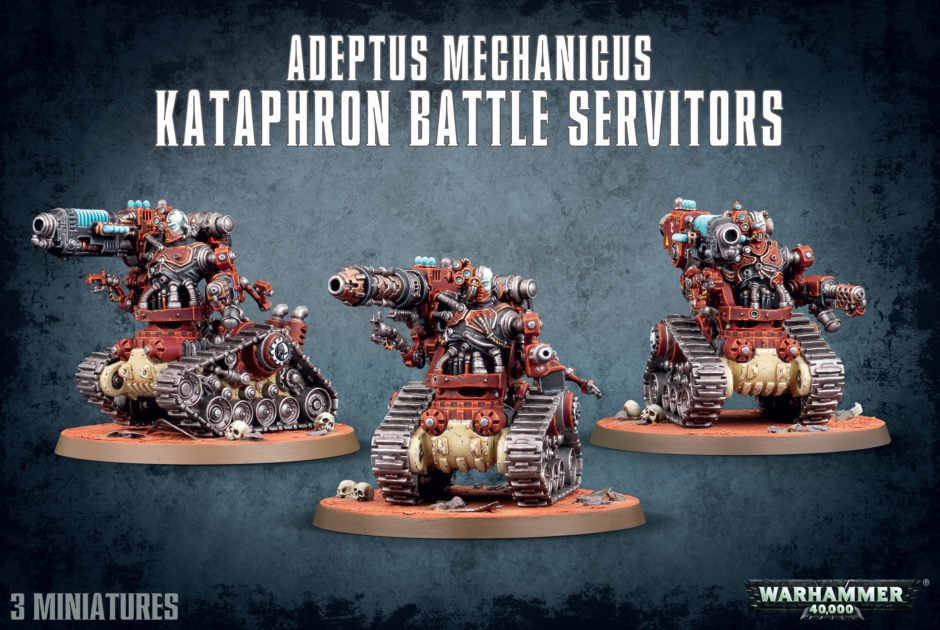 Warhammer 40000: Adeptus Mechanicus Kataphron Battle Servitors