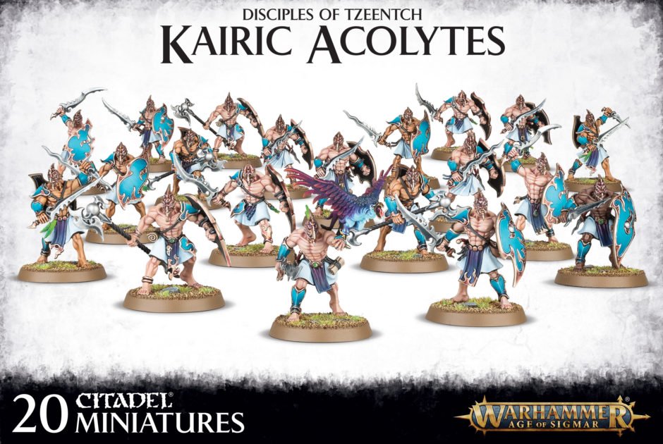 Warhammer Age of Sigmar: Diciples of Tzeentch Kairic Acolytes