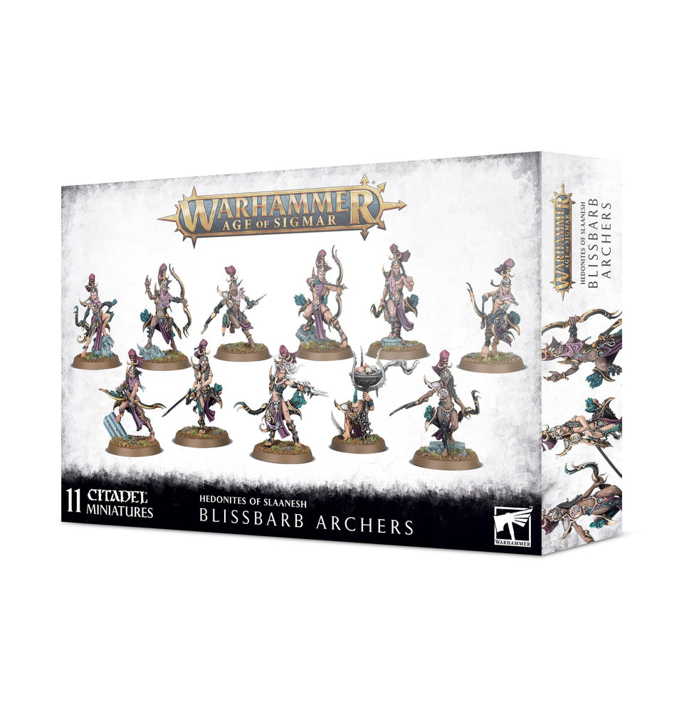 Warhammer Age of Sigmar: Hedonites of Slaanesh Blissbarb Archers