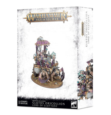 Warhammer age of Sigmar: Hedonites of Slaanesh Glutos Orscollion Lord of Gluttony