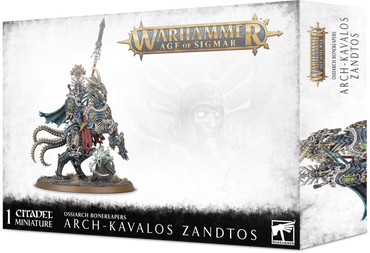 Warhammer Age of Sigmar: Ossiarch Bonereapers Arch-Kavalos Zandtos