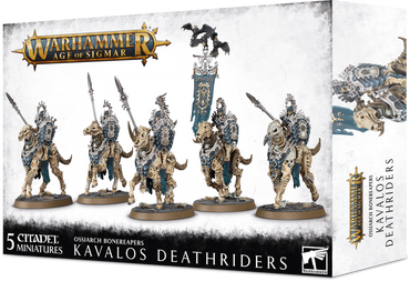 Warhammer Age of Sigmar: Ossiarch Bonereapers Kavalos Deathriders