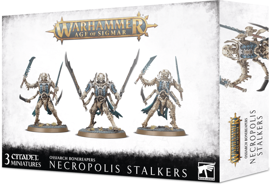 Warhammer Age of Sigmar: Ossiarch Bonereapers Necropolis Stalkers