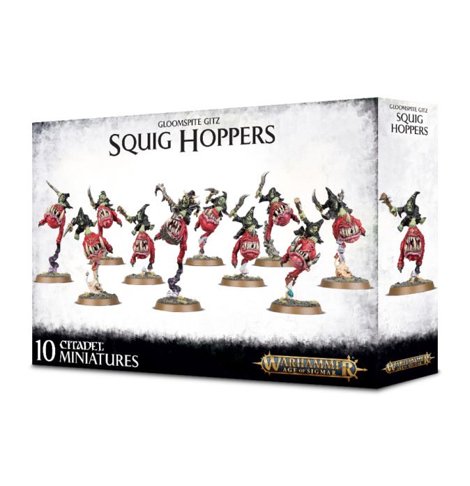 Warhammer Age of Sigmar: Gloomspite Gitz Squig Hoppers*