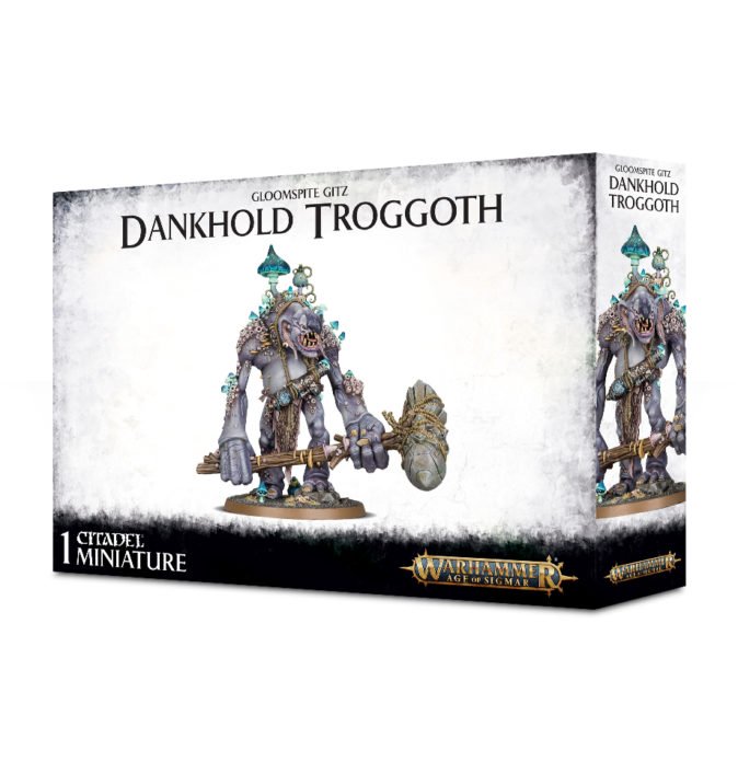 Warhammer Age of Sigmar: Gloomspite Gitz Dankhold Troggoth