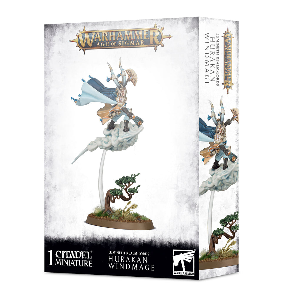 Warhammer Age of Sigmar: Lumineth Realm-lords Hurakan Windmage