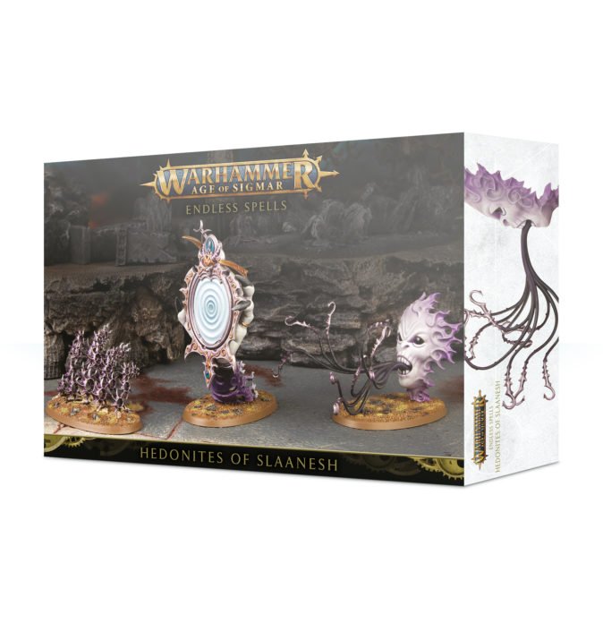 Warhammer age of Sigmar: Hedonites of Slaanesh Endless Spells