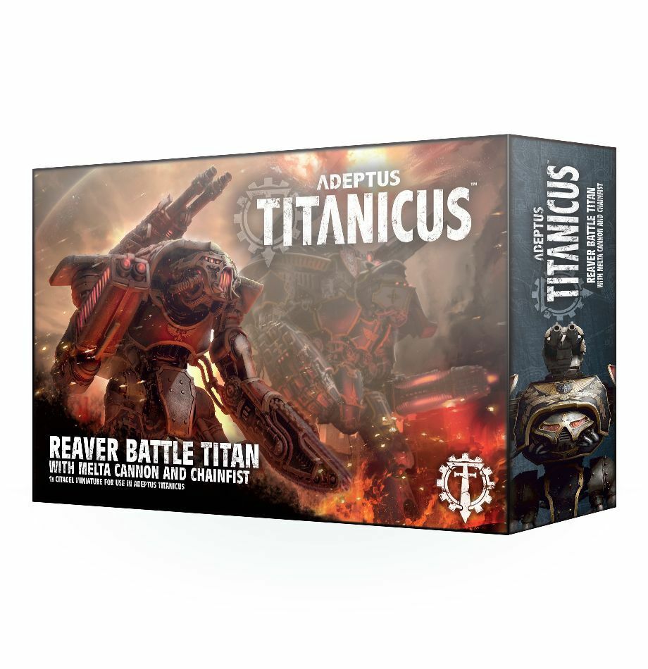 Adeptus Titanicus: Reaver w/Melta Cannon & Chainfist