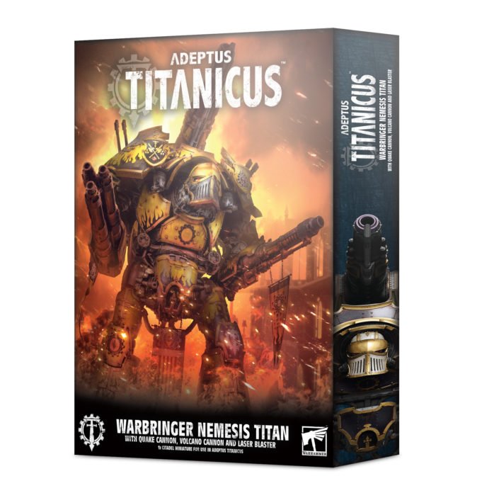 Adeptus Titanicus: Nemesis Titan W/Quake Cannon
