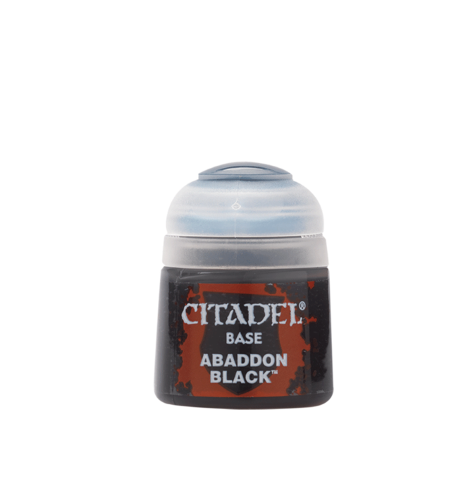 Citadel Colour Base: Abaddon Black 12ml*