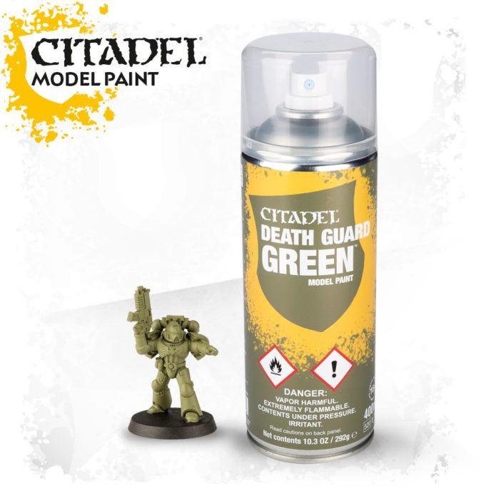 Citadel Colour Spray: Death Guard Green 400ml