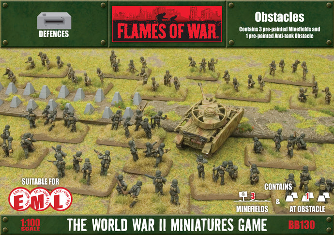 Minefields and Anti-tank Obstacle