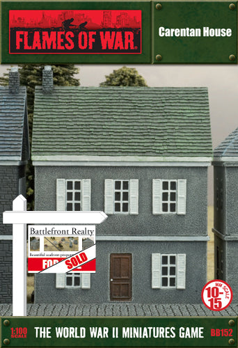 European House - Carentan (x1) - WWII 15mm