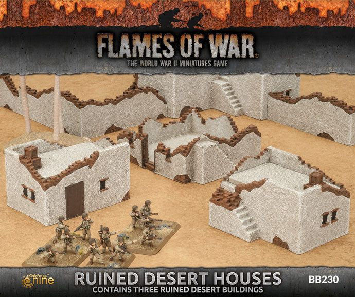 Ruined Small & Medium Desert Houses (3x)