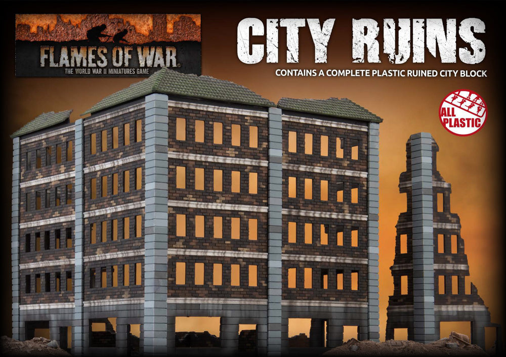 Ruined City Building (Plastic)