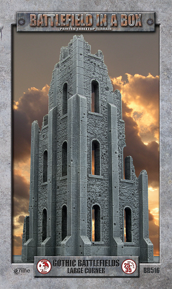 GOTHIC TERRAIN: Large Corner Ruin